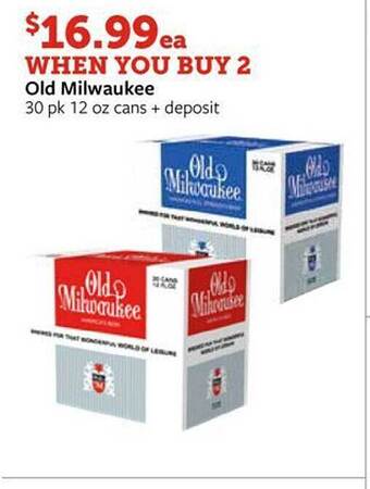 Fareway Old milwaukee offer