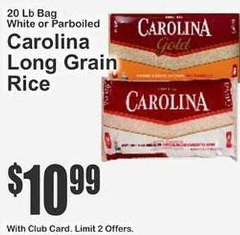 Key Food Carolina long grain rice offer