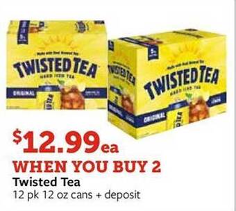 Fareway Twisted tea offer