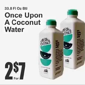 Key Food Once upon a coconut water offer