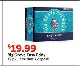Fareway Big grove easy eddy offer