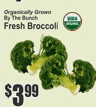 Key Food Fresh broccoli offer