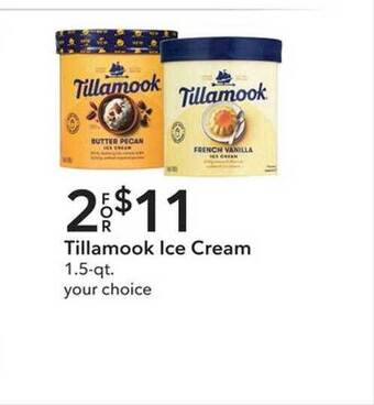 Publix Tillamook ice cream offer