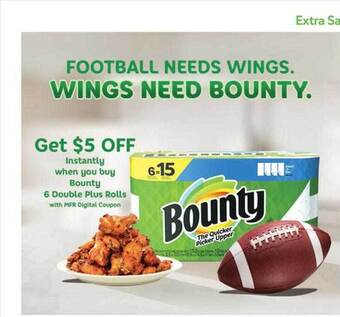 Publix Bounty 6 double plus rolls offer