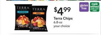 Publix Terra chips offer