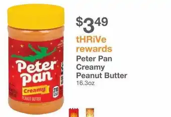 Kinney Drugs Peter pan creamy peanut butter offer