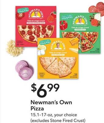 Publix Newman's own pizza offer