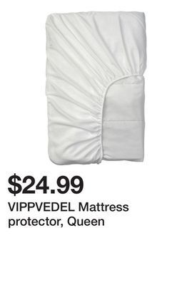 Ikea Vippvedel mattress protector, queen offer
