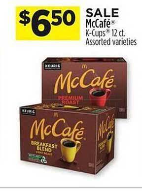 Dollar General Mccafé k-cups offer