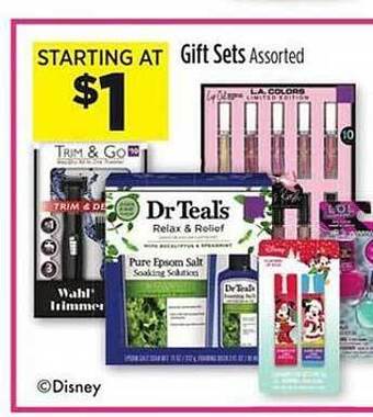 Dollar General Gift sets assorted offer