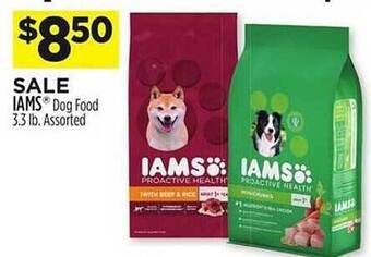 Dollar General Iams dog food offer