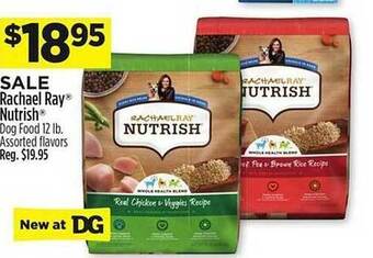 Dollar General Rachael ray nutrish dog food offer