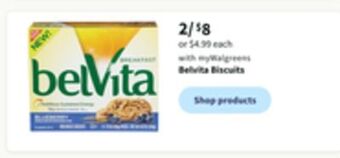 Walgreens Belvita biscuits offer