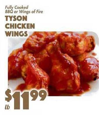 The Food Emporium Tyson chicken wings offer