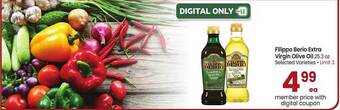 Albertsons Filippo berio extra virgin olive oil offer
