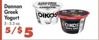 Forest Hills Food Dannon greek yogurt offer