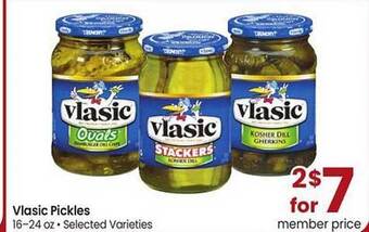 Albertsons Vlasic pickles offer