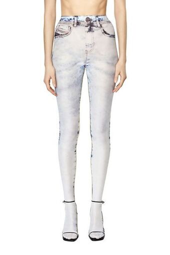 Diesel Trompe l'oeil tights offer
