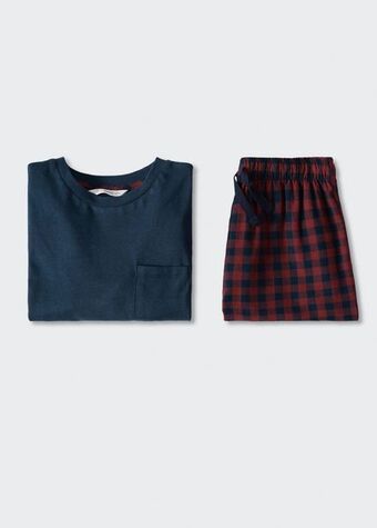 Mango Check long pyjamas offer