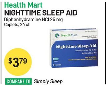 Health Mart Health mart nighttime sleep aid offer