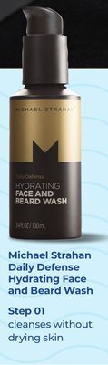 Rite Aid Michael strahan daily defense hydrating face and beard wash offer
