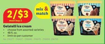 Lidl Gelatelli ice cream offer