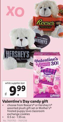 Lidl Valentine's day candy gift offer