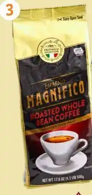Lidl Lidl preferred selection espresso magnifico, roasted whole bean coffee offer