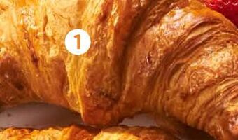 Lidl Curved butter croissant offer