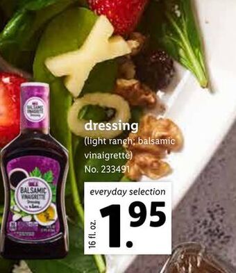 Lidl Dressing offer