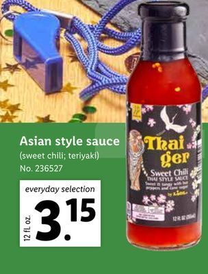 Lidl Asian style sauce offer