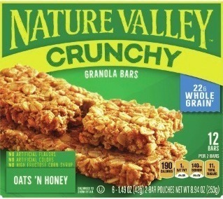 Kroger Nature valley bars offer