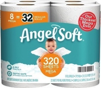 Kroger Angel soft bath tissue offer