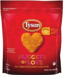Kroger Tyson chicken nuggets, patties or tenders offer
