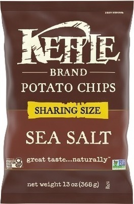 Kroger Kettle brand sharing or party size potato chips offer