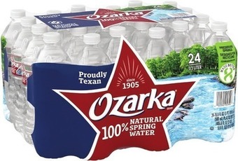 Kroger Ozarka natural spring water offer