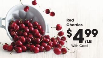 Kroger Red cherries offer