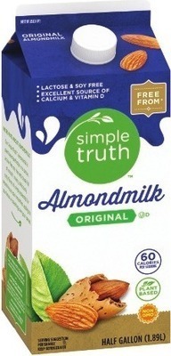 Kroger Simple truth almondmilk offer
