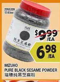 99 Ranch Mizuho pure black sesame powder offer