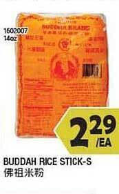 99 Ranch Buddah rice stick-s offer