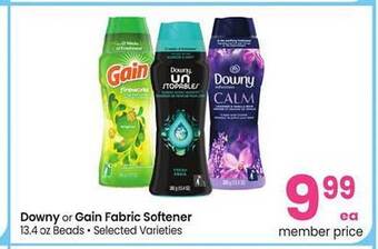 Albertsons Downy or gain fabric softener offer