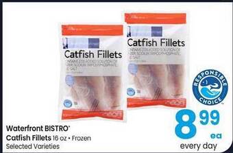 Albertsons Waterfront bistro catfish fillets offer