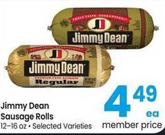 Albertsons Jimmy dean sausage rolls offer