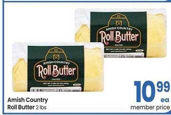 Albertsons Amish country roll butter offer