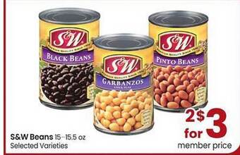 Albertsons S&w beans offer