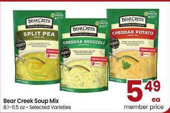 Albertsons Bear creek soup mix offer