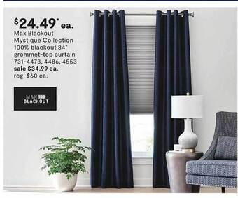 JC Penney Max blackout mystique collection 100% blackout 84 offer