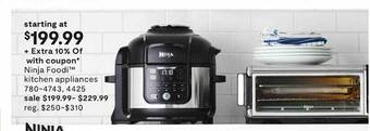 JC Penney Ninja foodi kitchen appliances offer