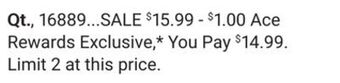 Ace Hardware Zinsser® bulls eye 1-2-3® primer offer