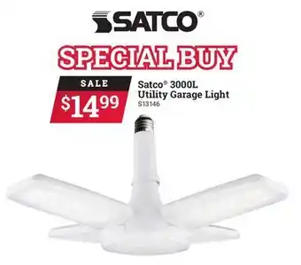 Ace Hardware Satco® 3000l utility garage light offer